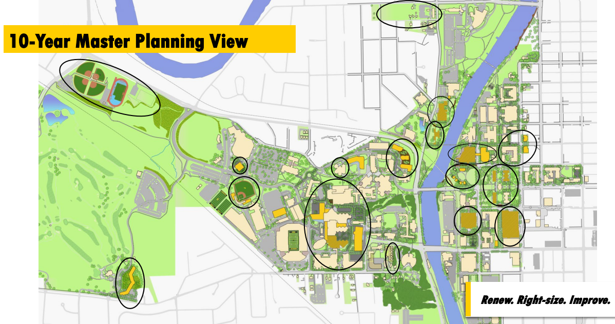 Current Master Plan | Campus Planning And Development - The University ...